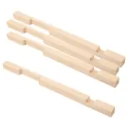4Pcs Bee Hive Entrance Reducer Tool Wooden Beekeeping Supplies Equipment