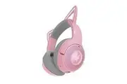 Razer Kraken Kitty V2 BT Wireless Bluetooth RGB Headset with Kitty Ears Quartz