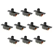 Vertical Slide Switch SPDT 1P2T 3 Pin Terminals 2 Position PCB 2 Pcs /6mm