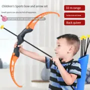 Bow and Arrow Toy Set for Children Archery Shooting Toy kids with Target 52Cm