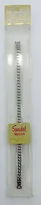 NOS SPEIDEL Womens' SS Twist-o-Flex Stretch Wrist Watch Band Ring Ends LONG AP16