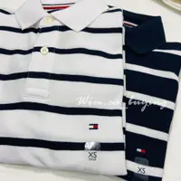 在飛比找蝦皮購物優惠-WIM.ca Tommy Hilfiger 湯米 男版 條紋