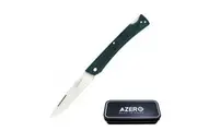 Azero Blue Micarta Pocket Knife 175mm Overall Length (A180101)