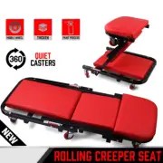 NEW 136kg Folding Creeper Mechanic Stool Seat Garage Repair Trolley Workshop