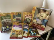 TJ Bearytales Animated Talking Story Telling Bear Playskool READ DESCRIPTION