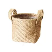 Hod Health And Home Jute Woven Basket Storage Decor Baskets