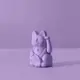 德國 Donkey 幸運繽紛迷你招財貓 - 紫丁香 約6.7 x 5.2 x 9.8 cm (DK075)