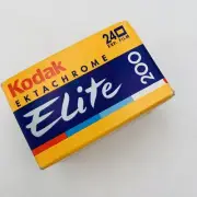 Kodak Elite 200 Ektachrome Slide Film 35mm 24 exp Vintage ED 135-24 Exp 03/1997