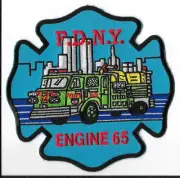 New York Fire Department (FDNY) Engine 65 Patch V3