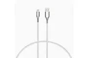 Cygnett CY2689PCCAM Micro USB to USB-A Braided White 2m Cable