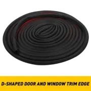 16FT D-Shape Weather Rubber Hollow Seal Car Door Strip Weatherstrip Universal (for: Volkswagen)