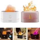 Air Humidifier Essential Oil Diffuser Bedroom Flame Shape Travel Mist Maker