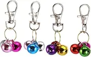 4pcs Pet Bell Puppy Bell for Collar Pet Pendant Bells Small Cat Collar Cat Clothing Cat Necklace Pendant Cat Bell Dog Collars for Puppies Cat Collar with Bell Kitten Ornament Metal