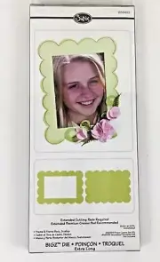 Sizzix Bigz XL Scallop Frame & Frame Back Die Big Shot Kick #656610 NEW