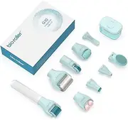 [Drpenlike] 10-in-1 Home Use Face Microneedling Roller Derma Roller Kit for Massage Roller Acne Scars Anti Wrinkles Skin Care Tools