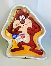 Wilton Tasmanian Devil Taz Looney Tunes Character Cake Pan Mold 2105-1236 New