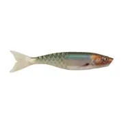 Berkley PowerBait PowerStinger Fishing Soft Bait, HD Stealth Minnow, 4 1/4"