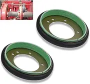 04743700 Lawn Tractor Drive Disc Kit With Liner/Friction Wheel , Compatible With Sn-apper Riding Clutch Disc, Replace Models 240-975, 7053103, 7600135, 5-3103, 5-7423 (OD 6" ID 5-1/8") (2 pack)