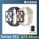 鋼化保貼組【Apple】Apple Watch SE2 2023 GPS 44mm(鋁金屬錶殼搭配運動型錶帶)