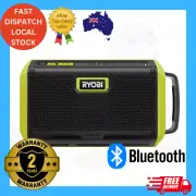 Ryobi 18V ONE+ Bluetooth Speaker 2x 76mm Speakers Mega Bass Smart Amp SKIN ONLY