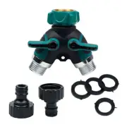 3/4 Y-Type Two Way Taps Hose Splitter Connectors For Outdoor Garden Adapters