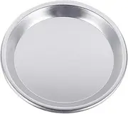 RORPOIR Bakeware Pizza Oven Pie Griddle Dough Pizza Tray Pressure Cooker Baking Tray with Rack Foldable Pizza Cookware Casserole Machine Ninja Air Fryer Square Pan Silver Aluminum Alloy