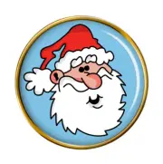 Father Christmas Santa Clause Pin Badge