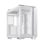 【ASUS 華碩】TUF GT502 WHITE EDITION 機殼+華碩 ROG STRIX 650W(華碩C7-4)