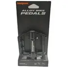 Mongoose Bike Pedals for Adult Mountain Bikes w/ 1/2" & 9/16" Adapters Black NEW