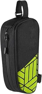 Cycling Frame Pouch | Front Frame Cycling Pouch Waterproof Tube Bag,Reflective Bikes Accessories Organizer for Outdoor Hiking Travel