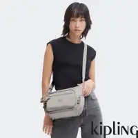 在飛比找Yahoo奇摩購物中心優惠-『牛角包』Kipling 溫柔沉穩灰多袋實用側背包-GABB