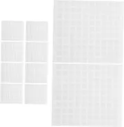 NOLITOY Sophisticated Car Ornaments 1000pcs Double-Sided Adhesive Dots No-Trace Removal Wall Stickers