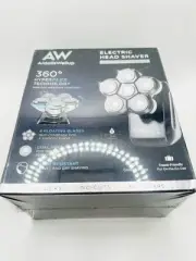 NEW - Aidalls Wellup 360 Hyper Flex Electric Head Shaver Shaving for Bald Men