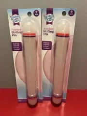 2 Art-skills Baked With Love 9" Fondant Rolling Pin’s