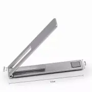 10Pcs Cell Phone Kickstand, Portable Desk Stand, Magnetic Foldable Stand, Silver