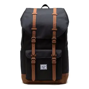 Herschel Little America 大型 黑色 全黑 防潑水 帆布 尼龍 大容量 背包 男包 後背包 現貨