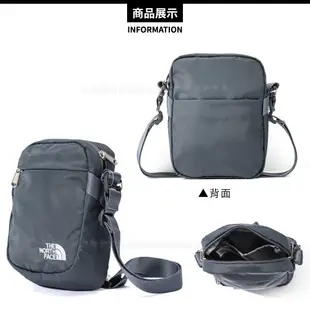 【The North Face 3.2L 側背包《灰》】3BXB/側背包/斜背包/休閒背包/通勤/出國/悠遊山水