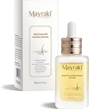 Mayraki Hair Growth Intense Serum With Copper Peptide GHK-Cu, DHT Blocker For Thicker and Stronger Hair | Hair Loss Treatment, Perfect serum for hair growth | (45 ml/1.52 fl. oz)