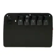 Premier Pontoon Boat Switch Panel K-388-007 | 10 x 7 Inch Aluminum