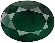 INDIA MADE Natural Panna Stone Zambian Emerald Stone Natural Gemstone 4.25 Ratti Rashi Ratna Certified For Men And Women By Lab -Certified-B0C6M5MSBF