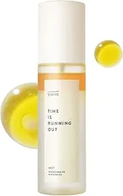 [SIORIS] Time Is Running Out mist (organic, vegan), glass skin face mist for Sensitive Skin, jojoba oil for moisture lock, enriched citrus water rejuvenates glass veil finish