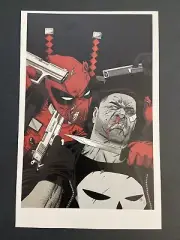 Deadpool #3 Vs Punisher COVER-Marvel Comic Book Mini Poster 6x9 Declan Shalvey