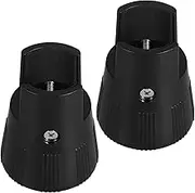 LOORGVEL 2Pcs Adjustable Furniture Leg Risers with Nonslip Pads for Chairs Tables and Sofas Floor Protectors for Bed Lift Stylish Design Compatible with Various Furniture Styles
