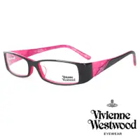 在飛比找PChome24h購物優惠-【Vivienne Westwood】俐落流線型長方框光學鏡