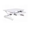 【hd數位3c】Apexgaming Edr-3612 桌上型電動升降桌（白色）/體積小免安裝/雙層桌面設計/USB充電【下標前請先詢問 有無庫存】