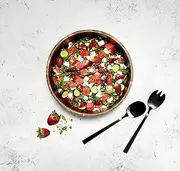 GABEL & TELLER Acacia Salad Bowl, 25 x 9 cm