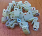10 LOT MIL SPEC MS25281-R4 NYLON 1/4 " WIRE/CABLE CLAMPS FREE US SHIPPING