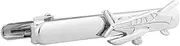 [Knighthood] Men's Mens Executive Aviation Piper Planetie Pin Silver (Silver, Medium) (TIE-PIN-PIPER)
