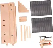 Hohopeti Railway Station Platform DIY Train Track Accessory for Enhances Creativity Imagination Addition to Train Fun Educational Model