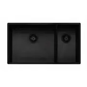 Oliveri Spectra 1 and 1/2 Bowl Sink - Black
